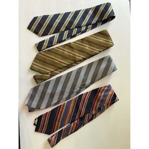 Lot Of‎ 4 Silk & Cotton Brooks Brothers, Baker, Screen Play, Nordstrom